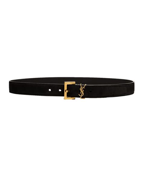 ysl 3cm monogram belt